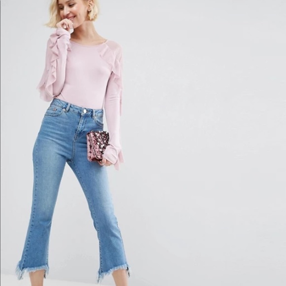 ASOS Top with Ruffle Sleeves - Picture 4 of 9